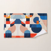 Scandinavische geometrische Abstracte kunst uit he Bad Handdoek (Handdoek)