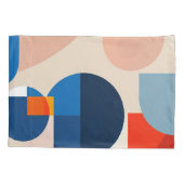 Scandinavische geometrische Abstracte kunst uit he Kussensloop (Achterkant)