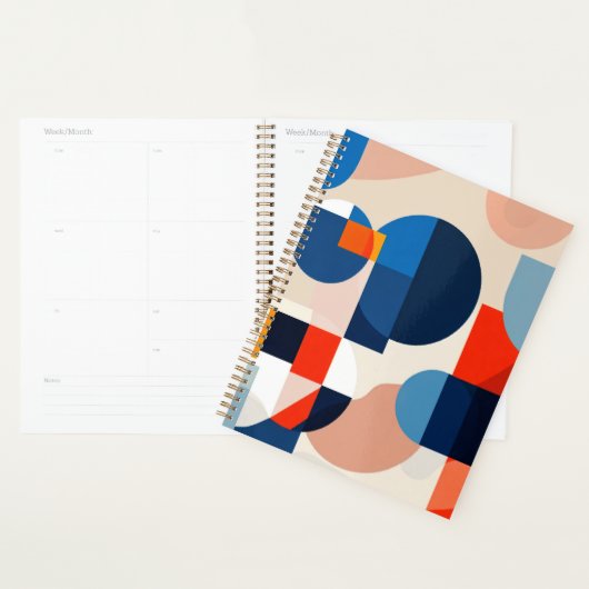 Scandinavische geometrische Abstracte kunst uit he Planner (Display)