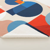 Scandinavische geometrische Abstracte kunst uit he Sherpa Deken (3/4)