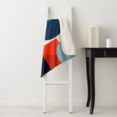 Scandinavische geometrische Abstracte kunst uit he Sherpa Deken (In situ)