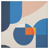 Scandinavische geometrische Abstracte kunst uit he Stof (Swatch)