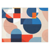 Scandinavische geometrische Abstracte kunst uit he Tafelkleed (Voorkant (Horizontaal))