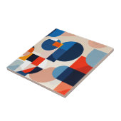 Scandinavische geometrische Abstracte kunst uit he Tegeltje (Zijkant)