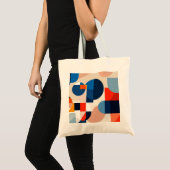 Scandinavische geometrische Abstracte kunst uit he Tote Bag (Voorkant (product))