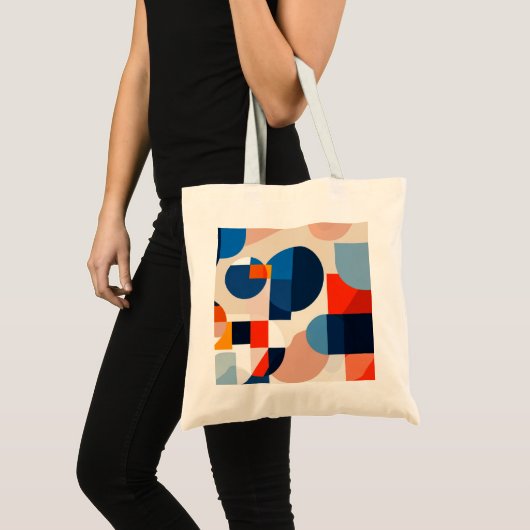 Scandinavische geometrische Abstracte kunst uit he Tote Bag (Voorkant (product))