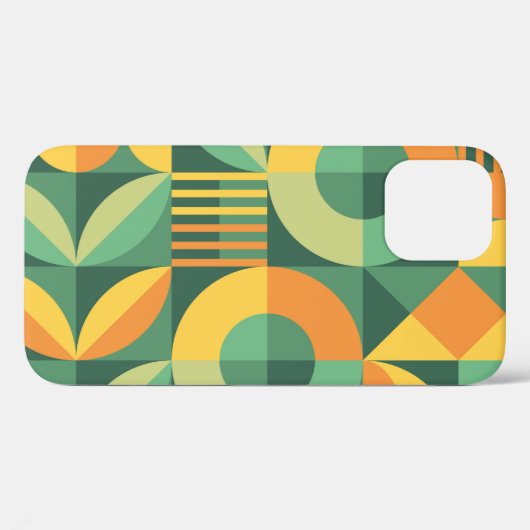 Scandinavische geometrische  landbouw Case-Mate iPhone case (Achterkant (horizontaal))