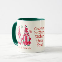 Scandinavische gnome beter zuster dan jij Mok