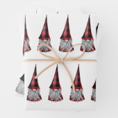 Scandinavische gnomen in Pset Inpakpapier Vel (In situ)