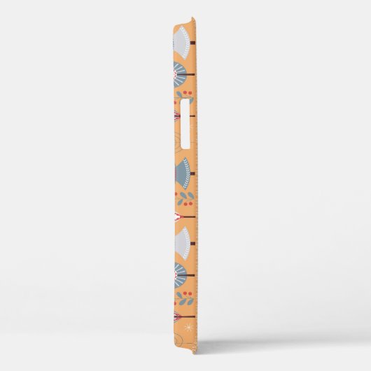 Scandinavische grenzen:  textielontwerp. Case-Mate iPhone case (Achterkant / Rechts)