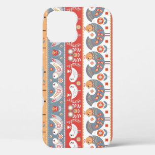 Scandinavische grenzen:  textielontwerp. Case-Mate iPhone case