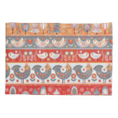 Scandinavische grenzen:  textielontwerp. kussensloop (Achterkant)