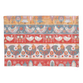 Scandinavische grenzen:  textielontwerp. kussensloop (Voorkant)