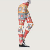 Scandinavische grenzen:  textielontwerp. leggings (Rechts)