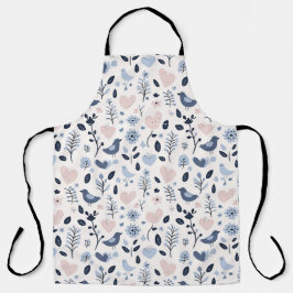 Scandinavische grillige vogels schort