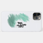 Scandinavische groene boom kunst eenvoudig modern Case-Mate iPhone case (Achterkant (horizontaal))