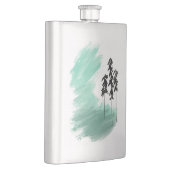 Scandinavische groene boom kunst eenvoudig modern  flacon (Rechts)