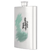 Scandinavische groene boom kunst eenvoudig modern  flacon (Links)