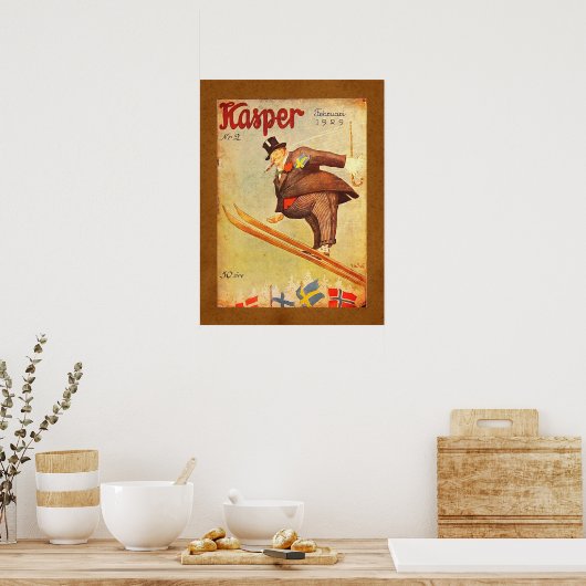  Scandinavische igar ad Poster (Keuken)
