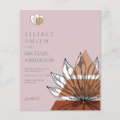 Scandinavische Japandi Abstracte Vormen RESERVEREN Flyer (Voorkant)