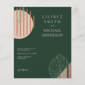 Scandinavische Japandi Abstracte Vormen SAVE THE D (Voorkant)