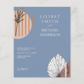 Scandinavische Japandi Abstracte Vormen SAVE THE D Flyer (Voorkant)