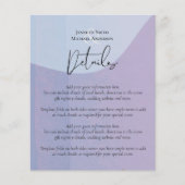 Scandinavische Japandi Modern Abstract Bruiloft (Voorkant)