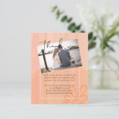 Scandinavische Japandi Modern Abstract Bruiloft (Staand voorkant)