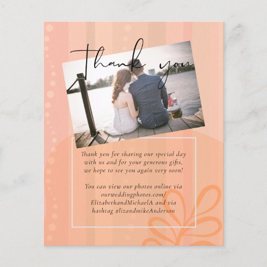 Scandinavische Japandi Modern Abstract Bruiloft (Voorkant)