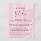 Scandinavische Japandi Modern Abstract Bruiloft (Voorkant)