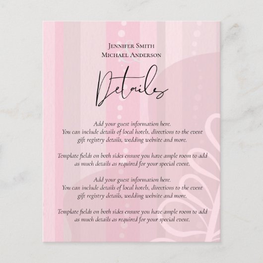 Scandinavische Japandi Modern Abstract Bruiloft (Voorkant)