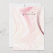 Scandinavische Japandi Modern Abstract Bruiloft (Achterkant)