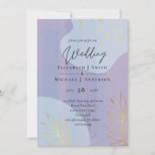 Scandinavische Japandi Modern Abstract Bruiloft (Voorkant)