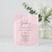 Scandinavische Japandi Modern Abstract Bruiloft (Staand voorkant)