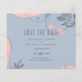 Scandinavische Japandi Modern Abstract Bruiloft (Voorkant)