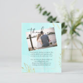 Scandinavische Japandi Modern Abstract Bruiloft (Staand voorkant)