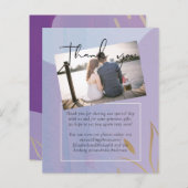 Scandinavische Japandi Modern Abstract Bruiloft (Voorkant / Achterkant)