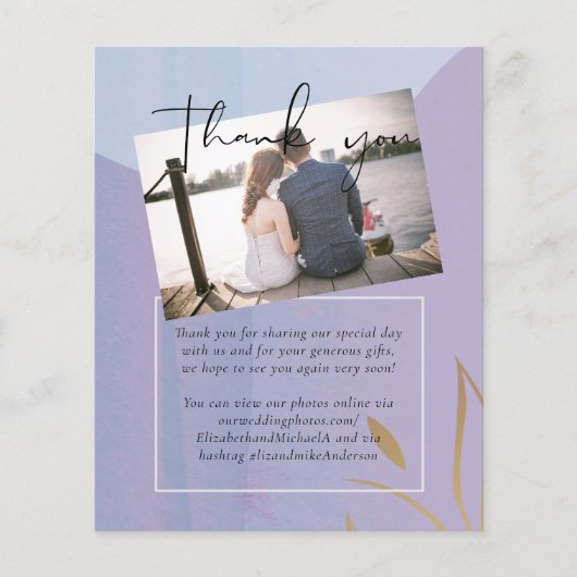 Scandinavische Japandi Modern Abstract Bruiloft (Voorkant)