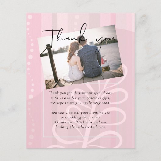 Scandinavische Japandi Modern Abstract Bruiloft (Voorkant)