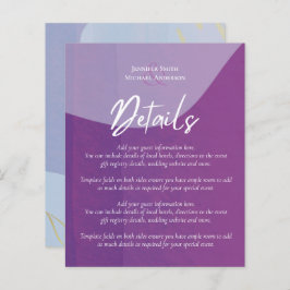 Scandinavische Japandi Modern Abstract Bruiloft