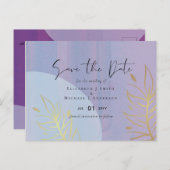 Scandinavische Japandi Modern Abstract Bruiloft Briefkaart (Voorkant / Achterkant)