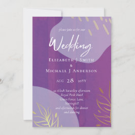 Scandinavische Japandi Moderne Abstracte Bruiloft