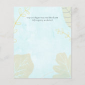 Scandinavische Japandi Moderne Abstracte Trouw (Achterkant)