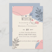 Scandinavische Japandi Moderne Abstracte Trouw (Voorkant / Achterkant)