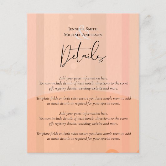 Scandinavische Japandi Moderne Abstracte Trouw (Voorkant)