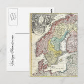 Scandinavische kaart (Voorkant / Achterkant)