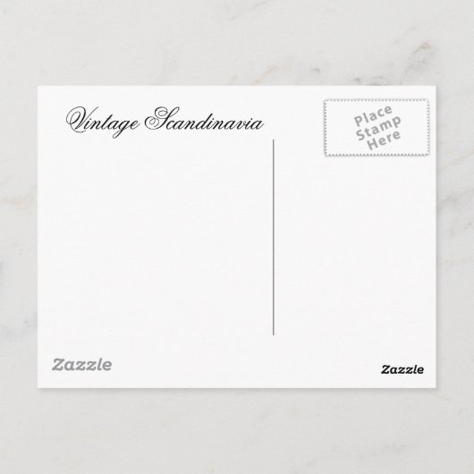 Scandinavische kaart (Achterkant)