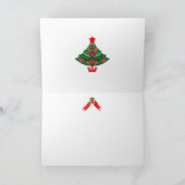 Scandinavische Kaart kerstboombomen (Binnen)