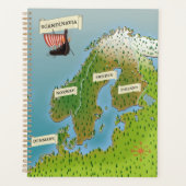 Scandinavische kaart planner (Voorkant)
