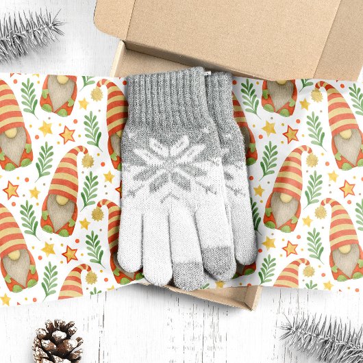 Scandinavische Kabouter Kerstmis Tissuepapier